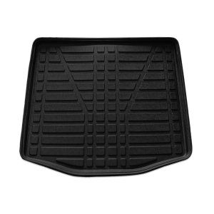 Ford Focus Trunk Mat - Omac - TPE - Black - '12-'18 Ford Focus Trunk Mat - Omac - TPE - Black - '12-'18